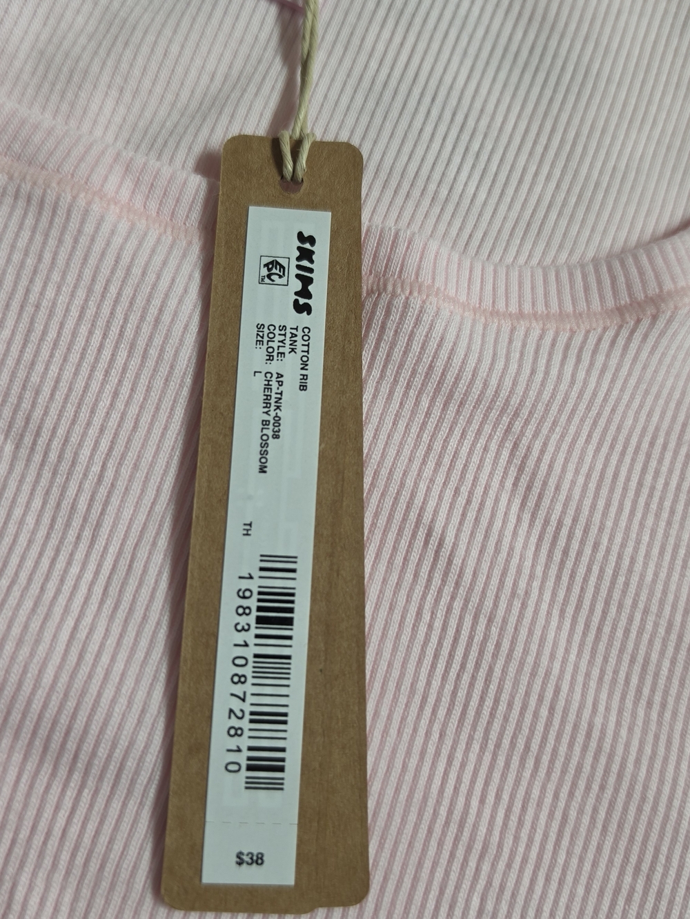 Skims Cotton Rib Tank - Picture 2 of 5